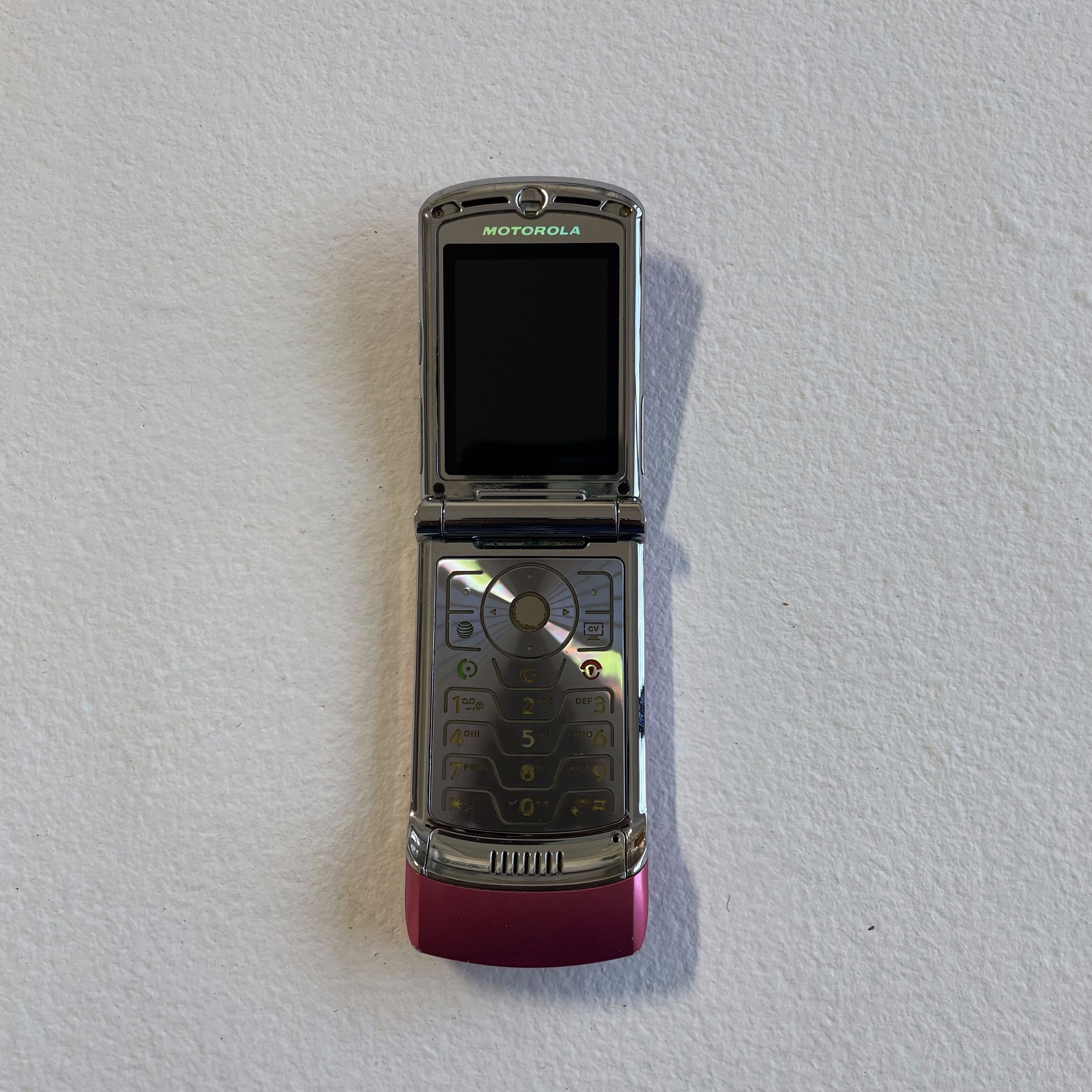 Motorola Razr Flip Phone Red